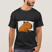 Capybara Favorite Sleepshirt Sleeng Pajamas Boys G T-shirt (Voorkant)