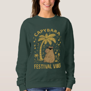 Capybara Festival vibes Trui