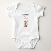 Capybara First Birthday • Birthday Outfit Romper (Voorkant)