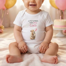 Capybara First Birthday • Birthday Outfit Romper
