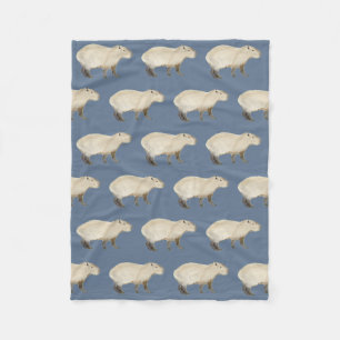 Capybara Fleece Blanket
