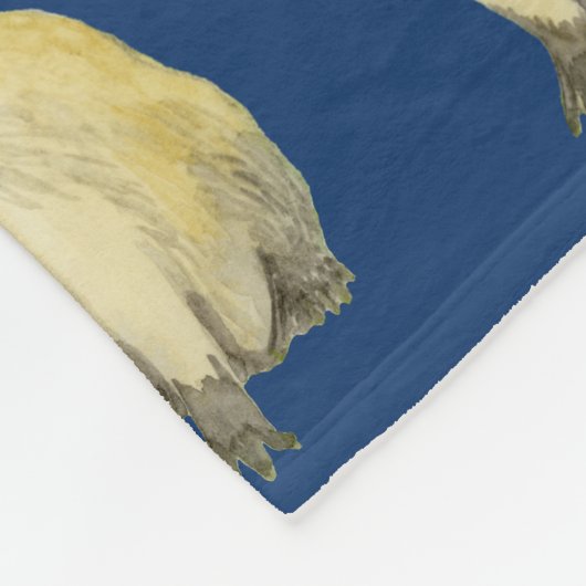 Capybara Fleece Blanket (Hoek)