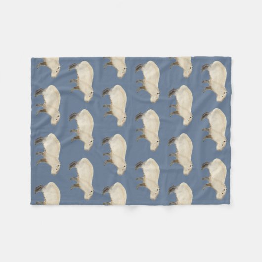 Capybara Fleece Blanket Deken (Voorkant (Horizontaal))