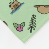 Capybara Fleece Deken (Hoek)