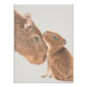 Capybara Foto Afdruk (Voorkant)