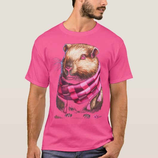Capybara Funny Capybara Knaagdier Grass-Eater Capy T-shirt (Voorkant)
