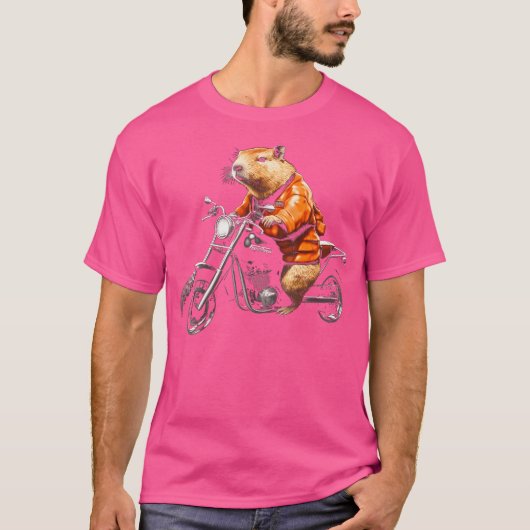 Capybara Funny Capybara Knaagdier Grass-Eater Capy T-shirt (Voorkant)