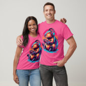 Capybara Funny Capybara Knaagdier Video Spelletjes T-shirt (Unisex)