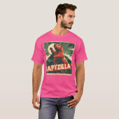 Capybara Funny Capybara Rodent Capyzilla Funny T-shirt (Voorkant volledig)