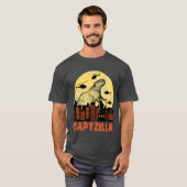 Capybara Funny Capybara Rodent Capyzilla Funny T-shirt (Voorkant volledig)