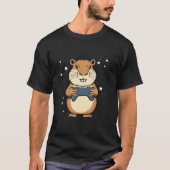 Capybara Funny Retro Videogames voor Kinderen Mann T-shirt (Voorkant)