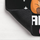 Capybara Gamer Girl Gaming Muismat (Hoek)