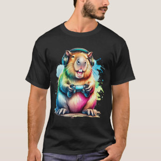 Capybara Gamer T-shirt