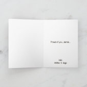 Capybara Gefeliciteerd Veterinair Afstuderen Kaart (Binnen)