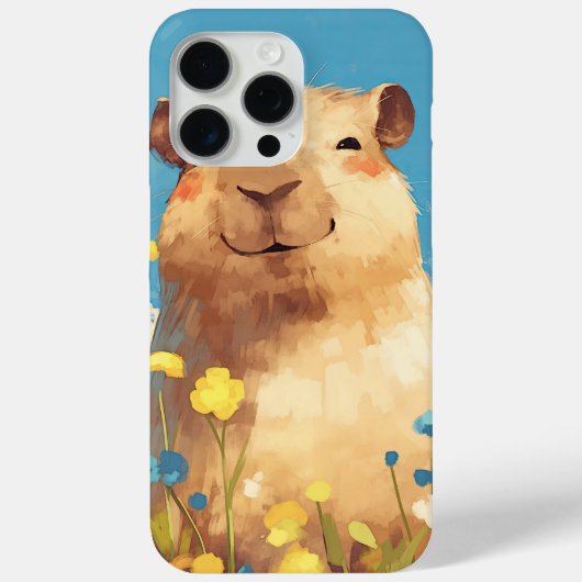 Capybara Gelukzaligheid Case-Mate iPhone Case (Achterkant)