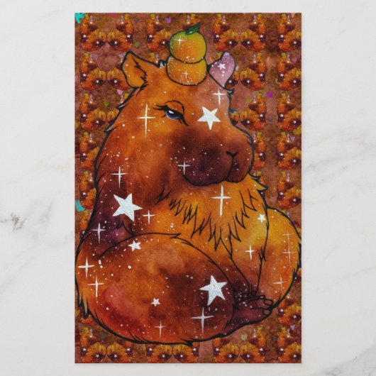 Capybara genaamd Dream Briefpapier (Voorkant)