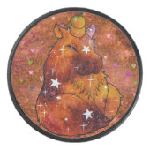 Capybara genaamd Dream Hockey Puck (Voorkant)