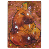 Capybara genaamd Dream Klembord (Achterkant)