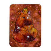 Capybara genaamd Dream Magneet (Verticaal)