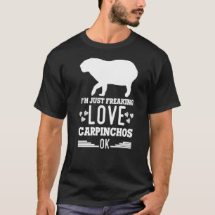 Capybara Giant Rodent for carpinchos 22 T-shirt