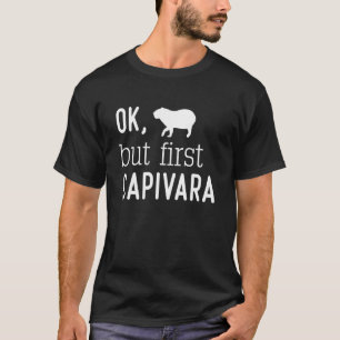 Capybara Giant Rodent voor Capivara 3 T-shirt