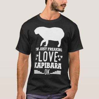 Capybara Giant Rodent voor het kapibara 1 T-shirt