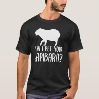 Capybara Giant Rodent voor het kapibara 8 T-shirt