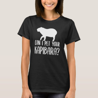 Capybara Giant Rodent voor het kapibara 8 T-shirt