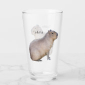 Capybara Glas (Achterkant)