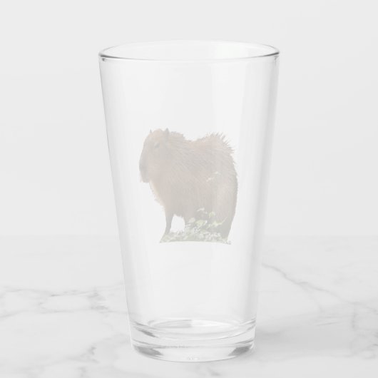 Capybara Glas (Achterkant)
