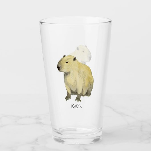 Capybara Glas (Voorkant)