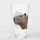 Capybara Glas (Achterkant)