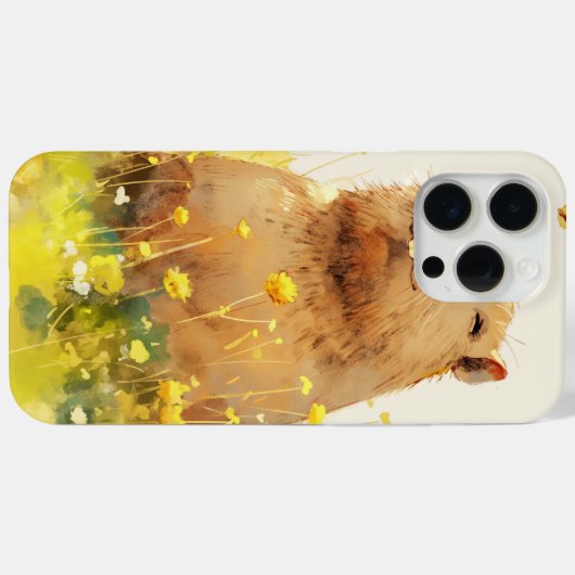 Capybara Goofy Smile Case-Mate iPhone Case (Achterkant (horizontaal))