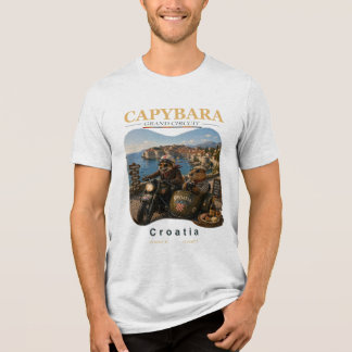 Capybara Grand Circuit – Kroatische kustavontuur Tri-Blend Shirt