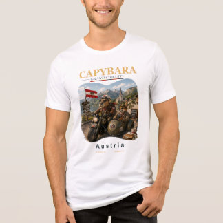 Capybara Grand Circuit – Oostenrijk Alpen Motorfie Tri-Blend Shirt