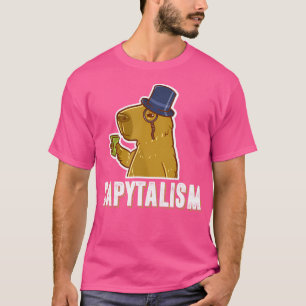 Capybara Grappig Kapitalisme Kapitalisme Capybara T-shirt
