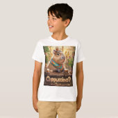 Capybara Grappige meme voor dierenfans T-shirt (Voorkant volledig)