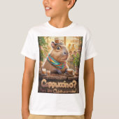 Capybara Grappige meme voor dierenfans T-shirt (Voorkant)