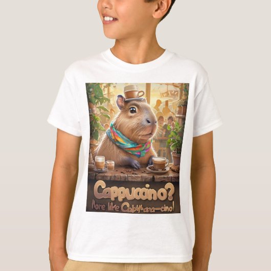 Capybara Grappige meme voor dierenfans T-shirt (Voorkant)