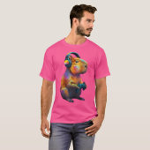 Capybara Grappige videogames Capybara T-shirt (Voorkant volledig)