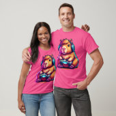 Capybara Grappige videogames Capybara T-shirt (Unisex)