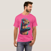 Capybara Grappige videogames Capybara T-shirt (Voorkant volledig)