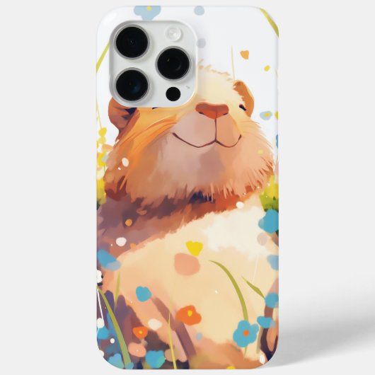 Capybara Grasachtige Slaapjes Case-Mate iPhone Case (Achterkant)