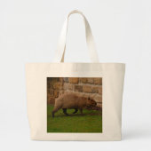 capybara grote tote bag (Voorkant)