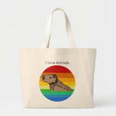 Capybara Grote Tote Bag (Voorkant)