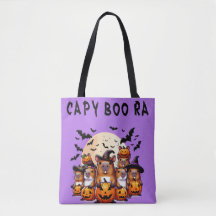 Capybara Halloween-Canvas tas