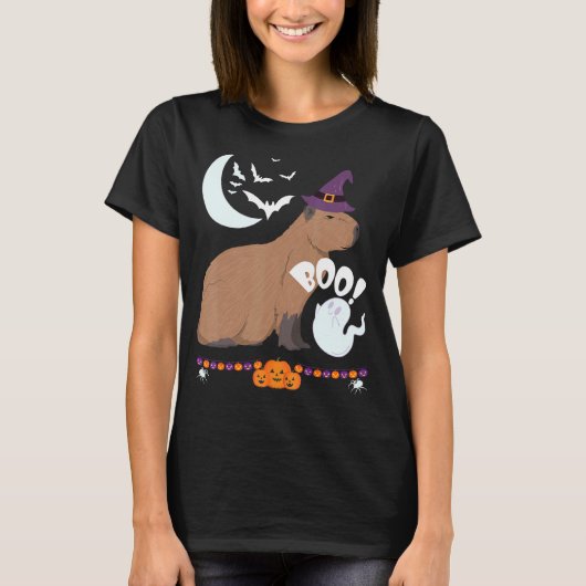 Capybara Halloween T-shirt (Voorkant)