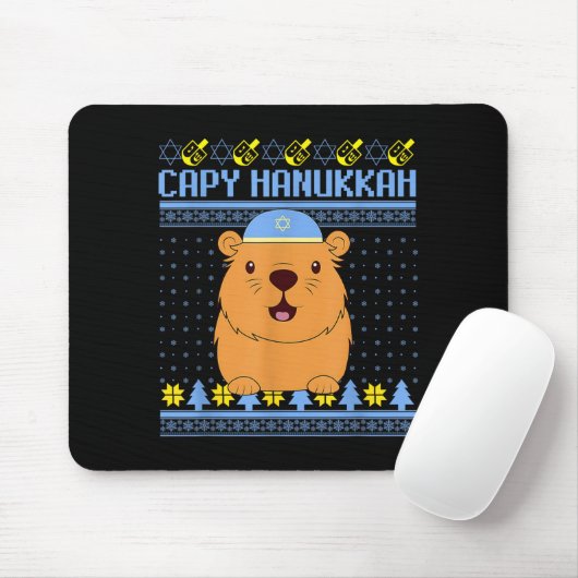 Capybara Hanukkah Capy Hanukkah Chanukah Jewish Ki Muismat (Met muis)