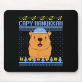 Capybara Hanukkah Capy Hanukkah Chanukah Jewish Ki Muismat (Voorkant)