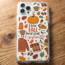 Capybara Herfst Hoestelcase Case-Mate iPhone Case